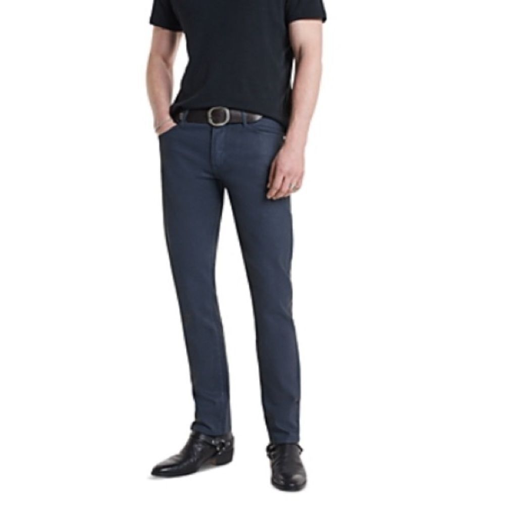 John Varvatos Coated Navy Jeans, NWT, Size 31